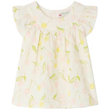 BONPOINT Lala Cherries Baby Blouse - Powder Rose