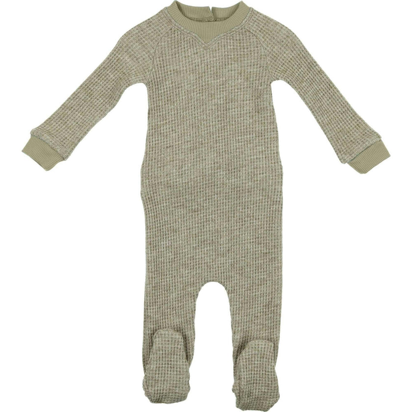 Boys Soft Waffle Footie