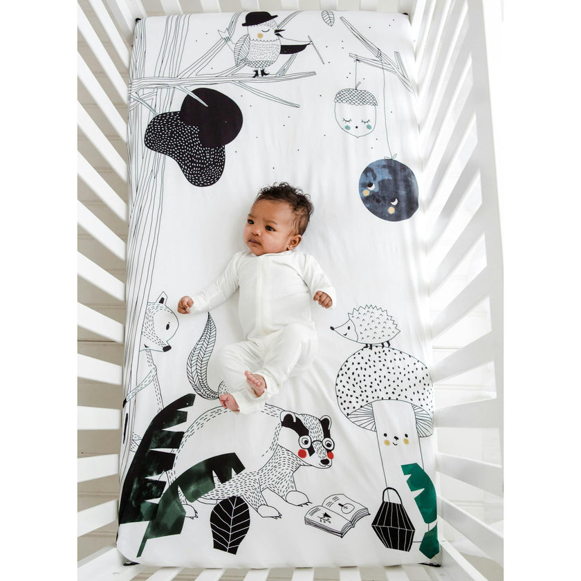 Woodland Dreams Standard Crib Sheet
