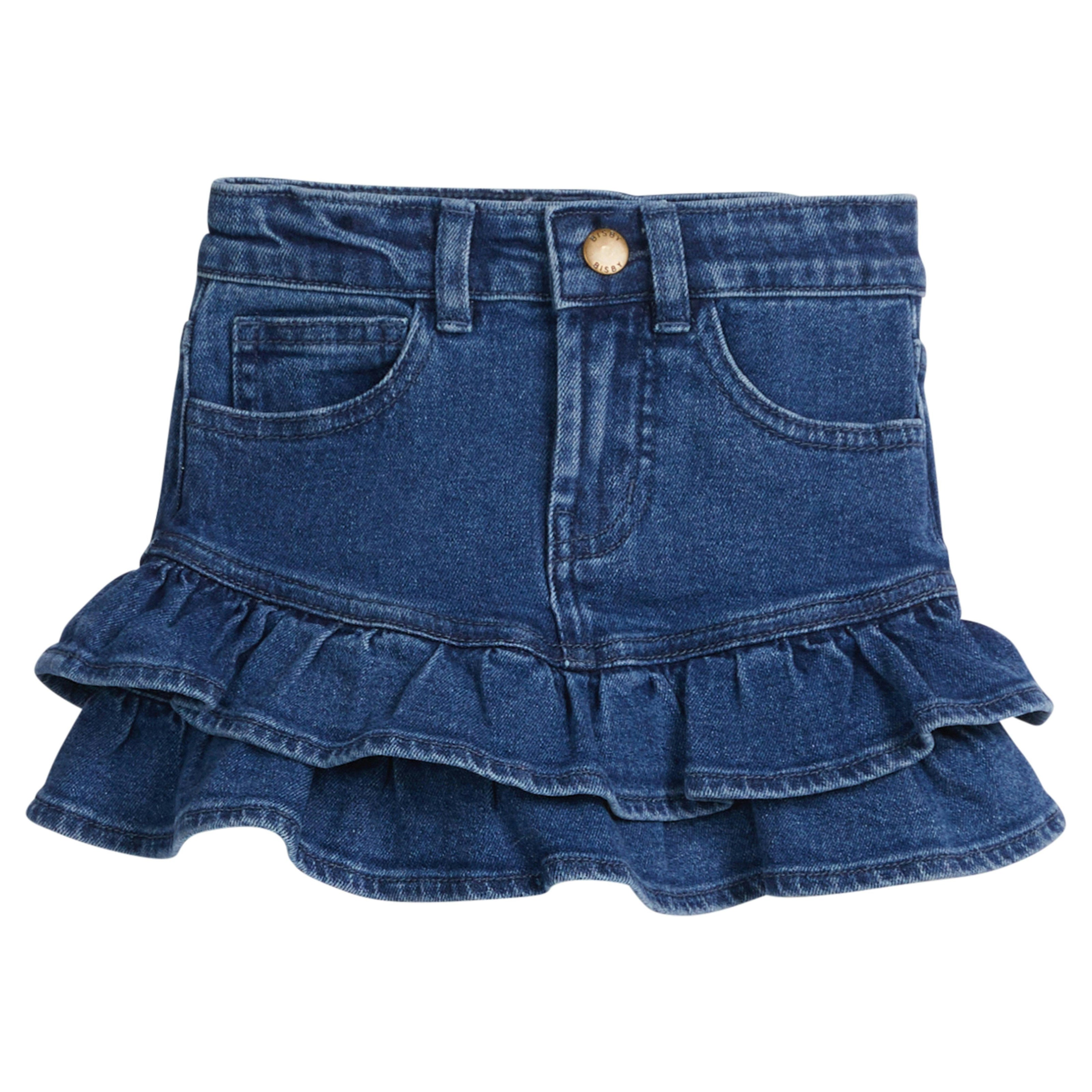 Denim Mini Skirt