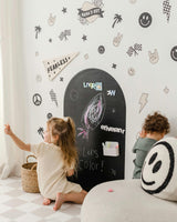 Dustless Chalk Crayons + Magnetic Holder Bundle for Magic Playwall