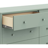 Swell 6-Drawer Assembled Dresser in Light Sage