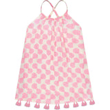 Mini Chantal Girl's Sundress Shell Beach Pink, Pink