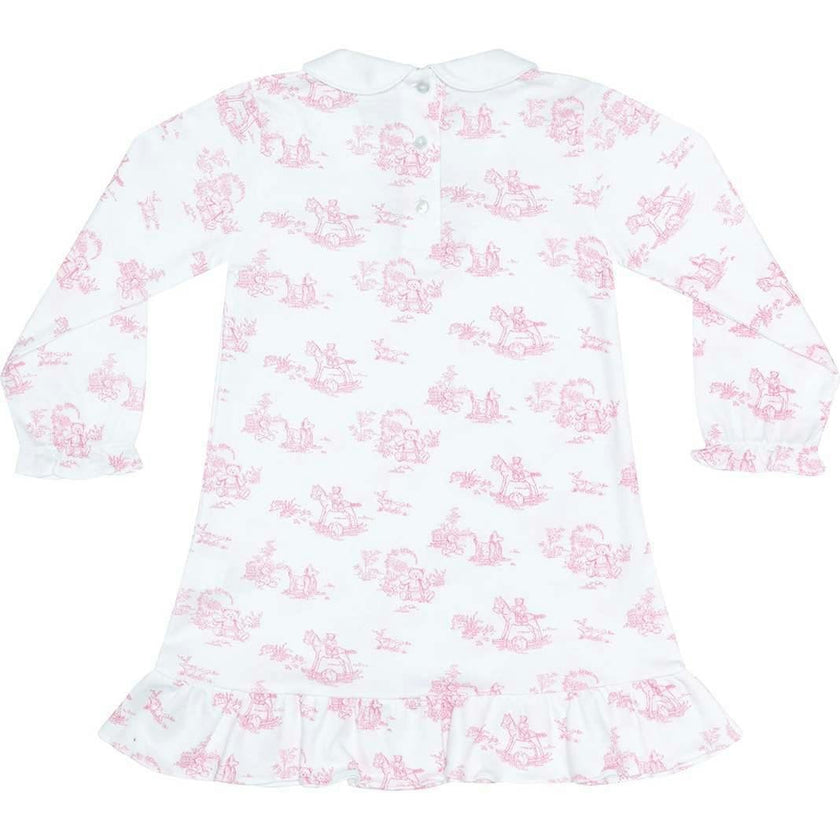 Pink Toile LS Playtime