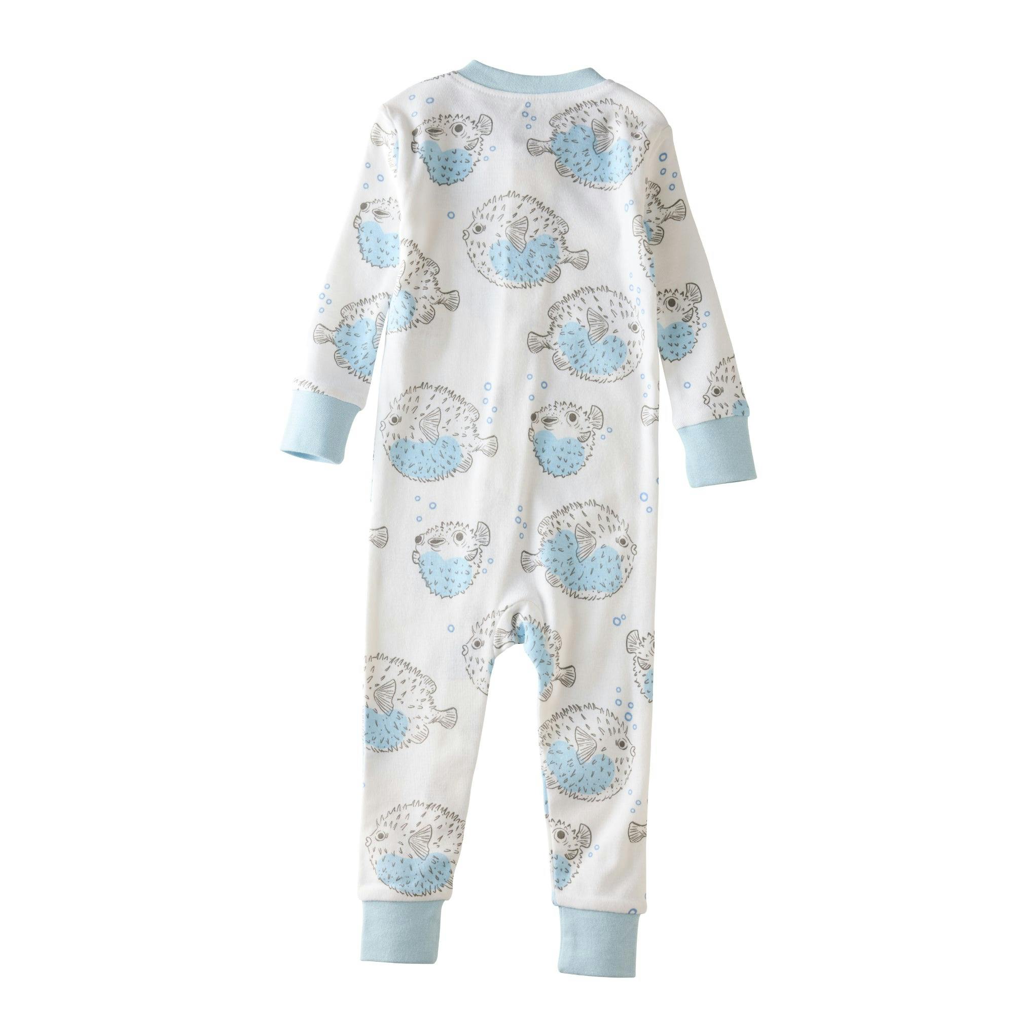 SHAWN Snug-fit Footless Baby Pajamas for Boys & Girls