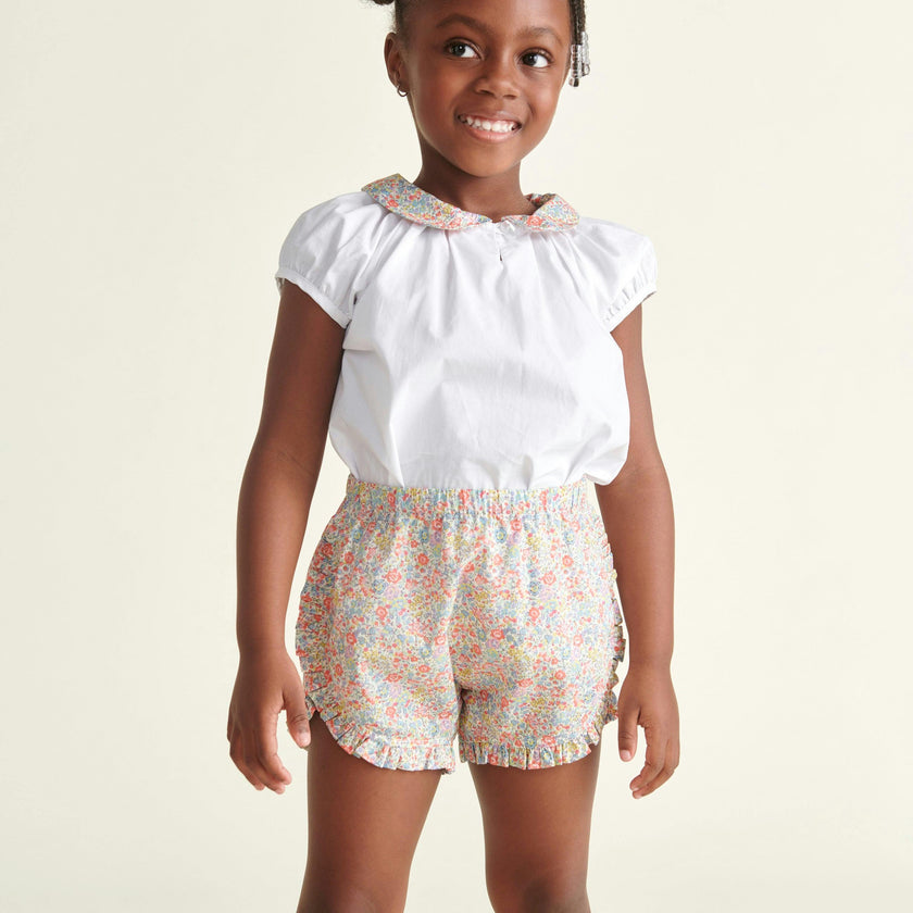 Made With Liberty Fabric Girls Blouse Sally