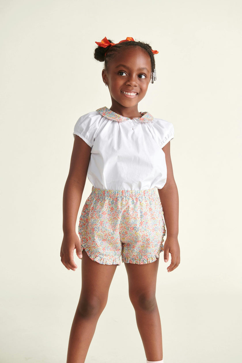 Made With Liberty Fabric Girls Blouse Sally