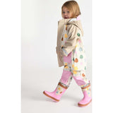 Tree Print Rain Hooded Jacket