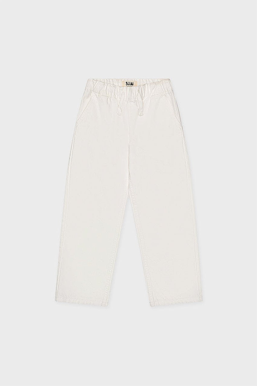 Organic Cotton Drawstring Straight Leg Jean