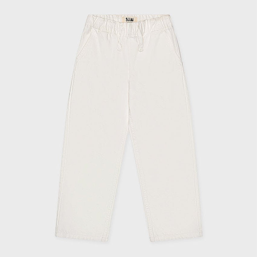 Organic Cotton Drawstring Straight Leg Jean