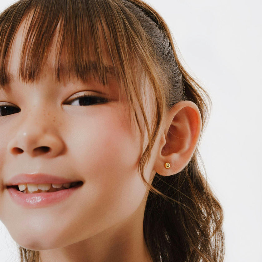 Twinkle Circle Studs - Standard