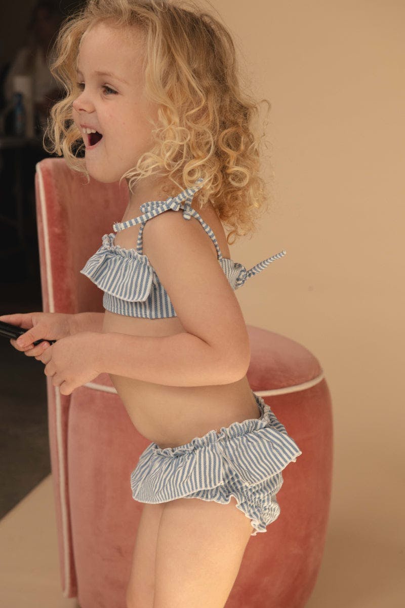 Mini Ruffle Top x Cabana Bikini Set