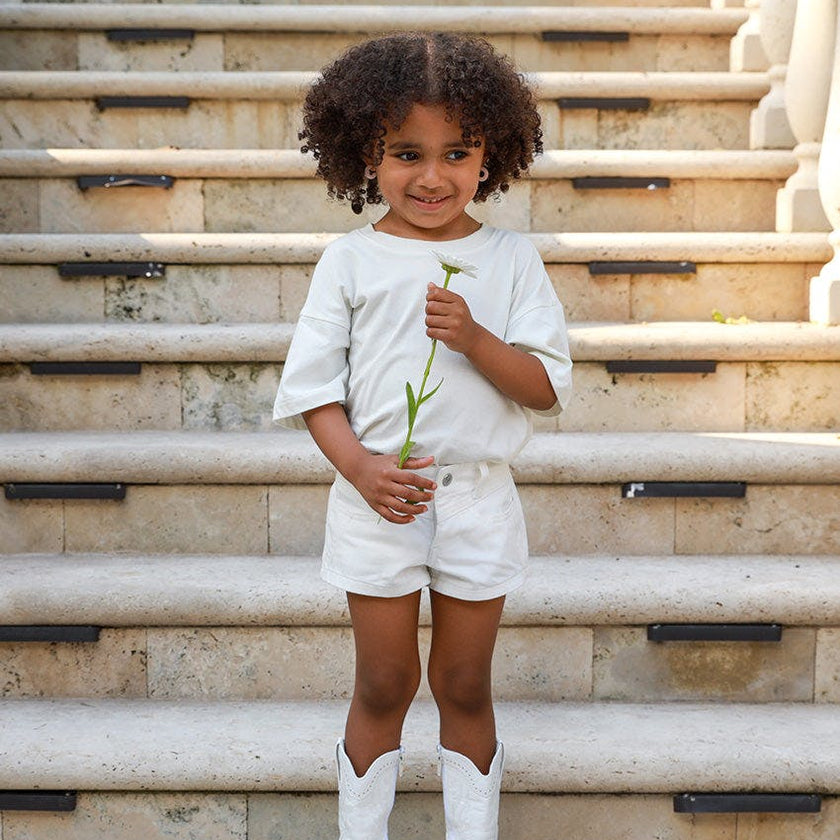 Organic Cotton Denim Short