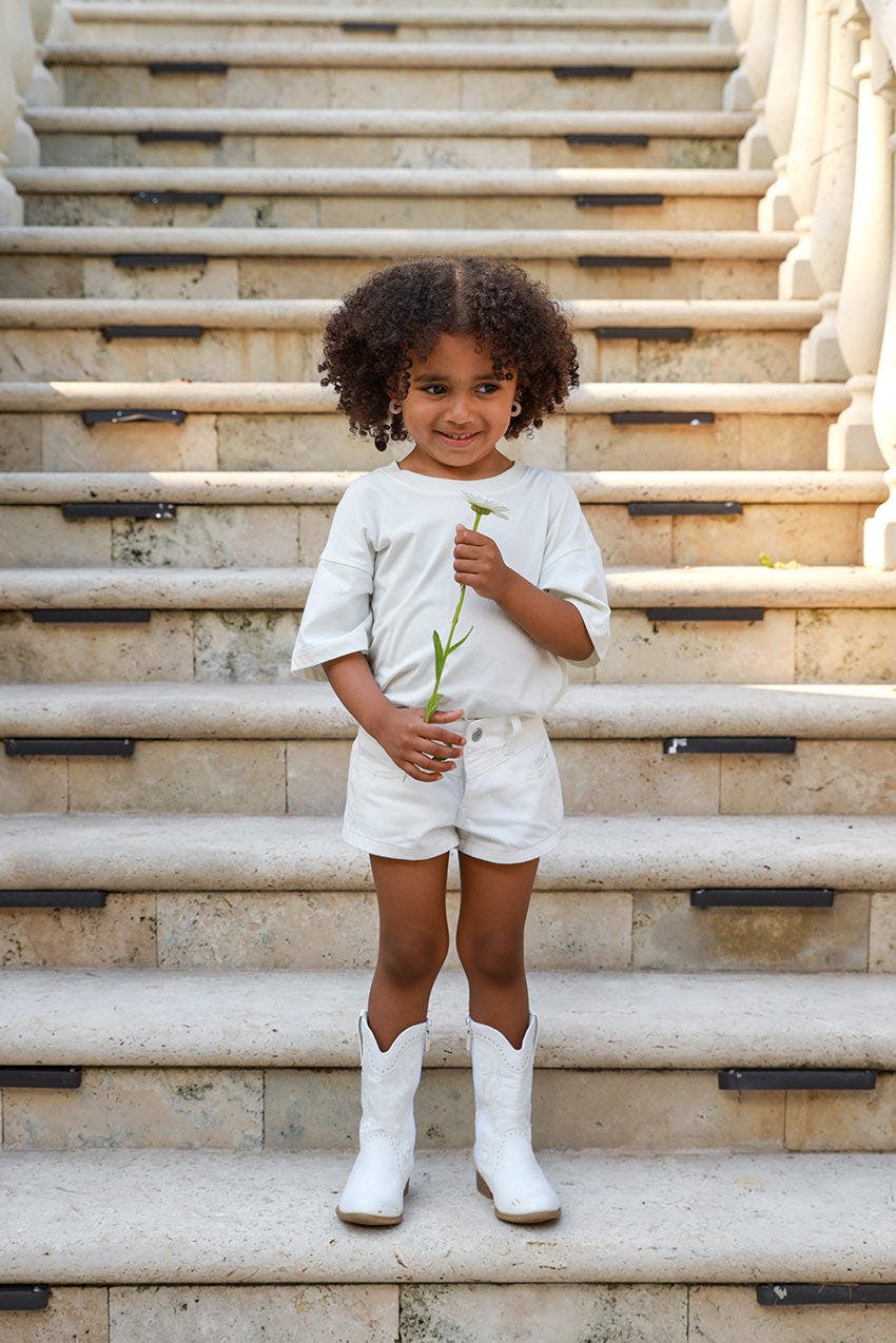 Organic Cotton Denim Short