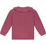 Ruffle Collar Cardigan