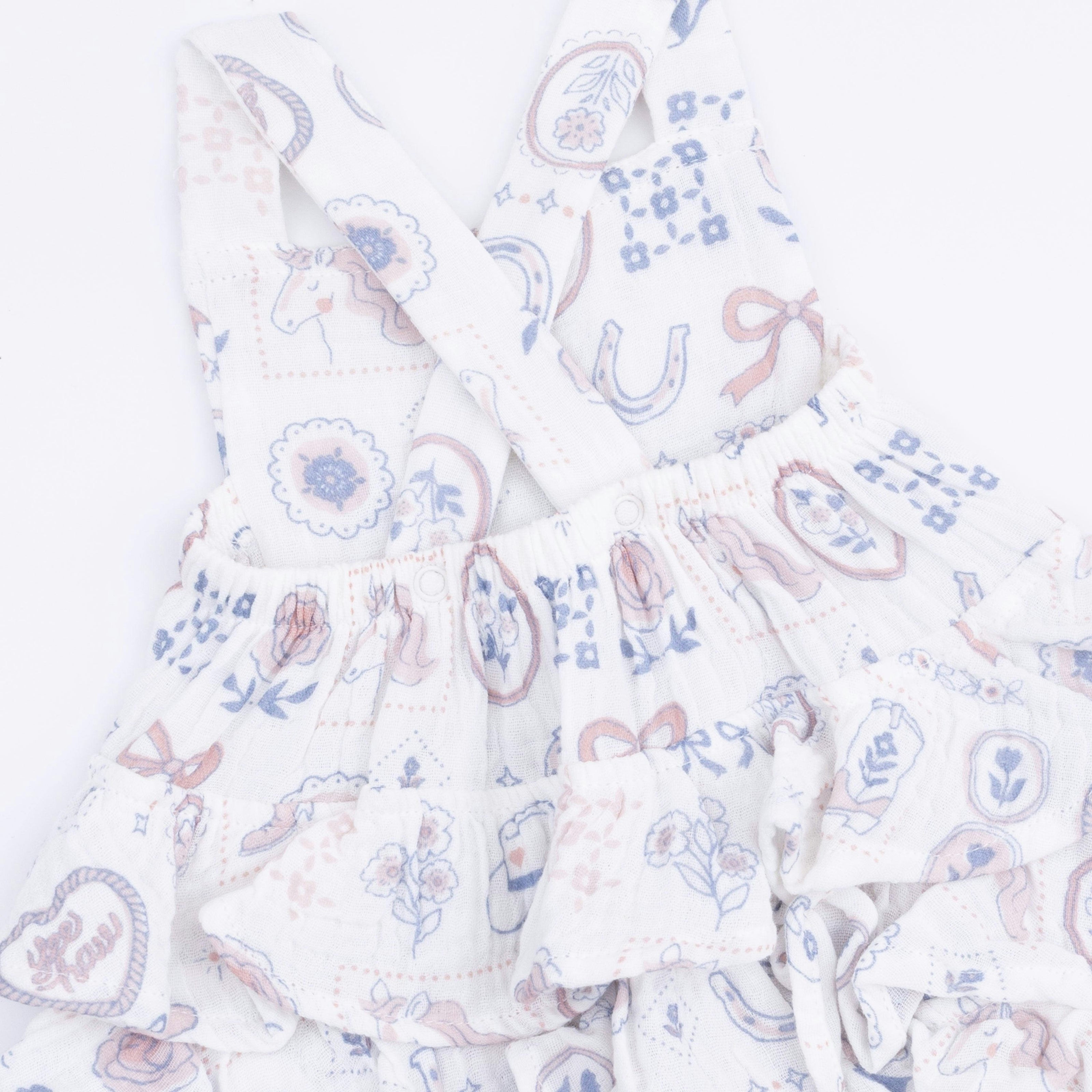 Country Western Heirlooms - Ruffle Sunsuit