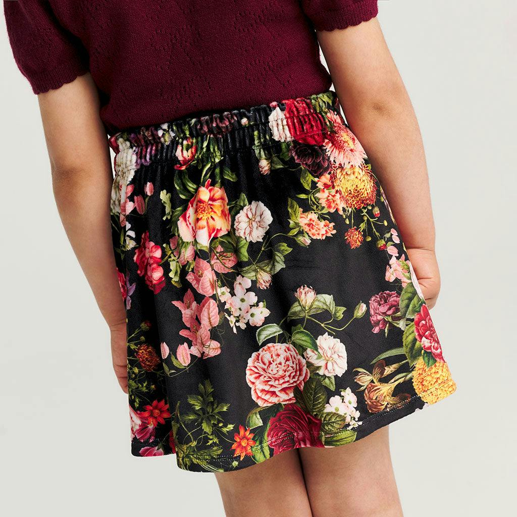 Posh Botanica Velour Bow Skirt