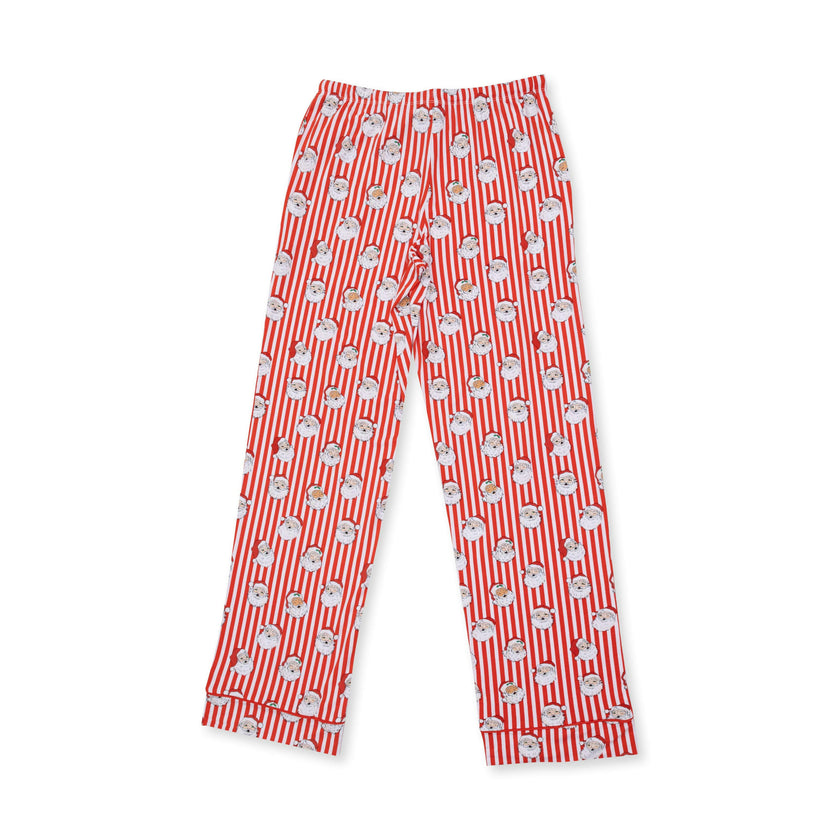 Vintage Santa Stripe - Adult Loungewear Pant