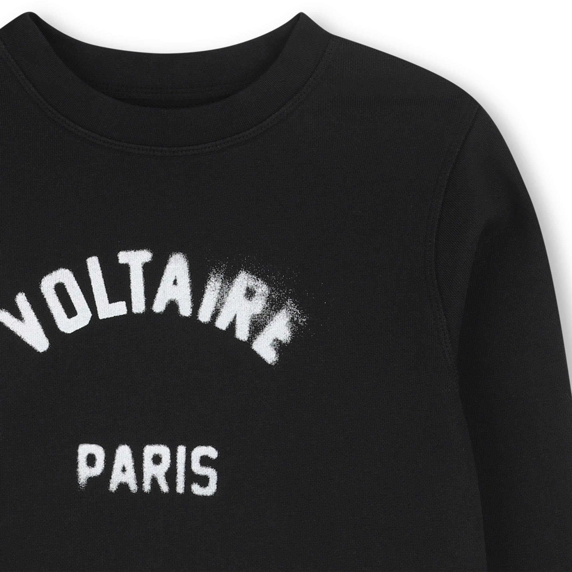 ZADIG & VOLTAIRE Paris Spray Sweatshirt - Black