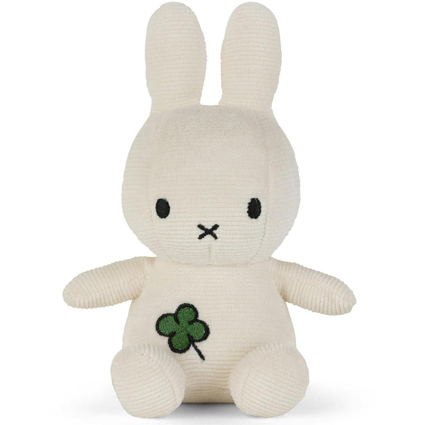 Plush Miffy Four Leaf Clover Offwhite 7"