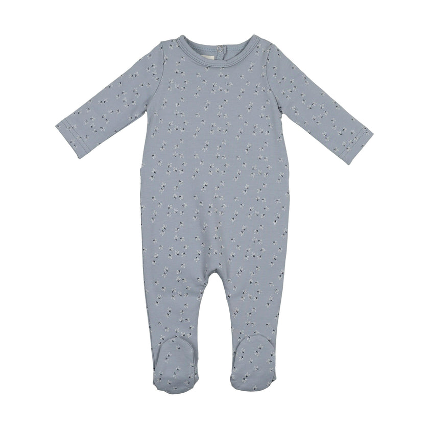 Printed Leaf Footie