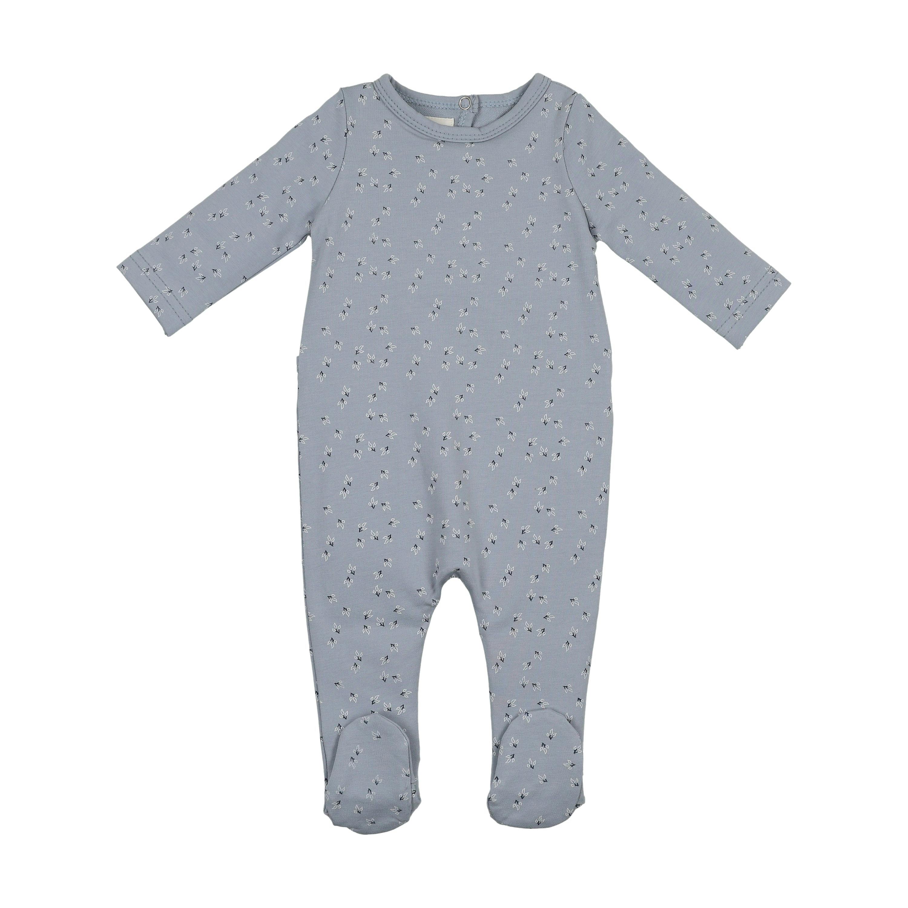 Printed Leaf Footie