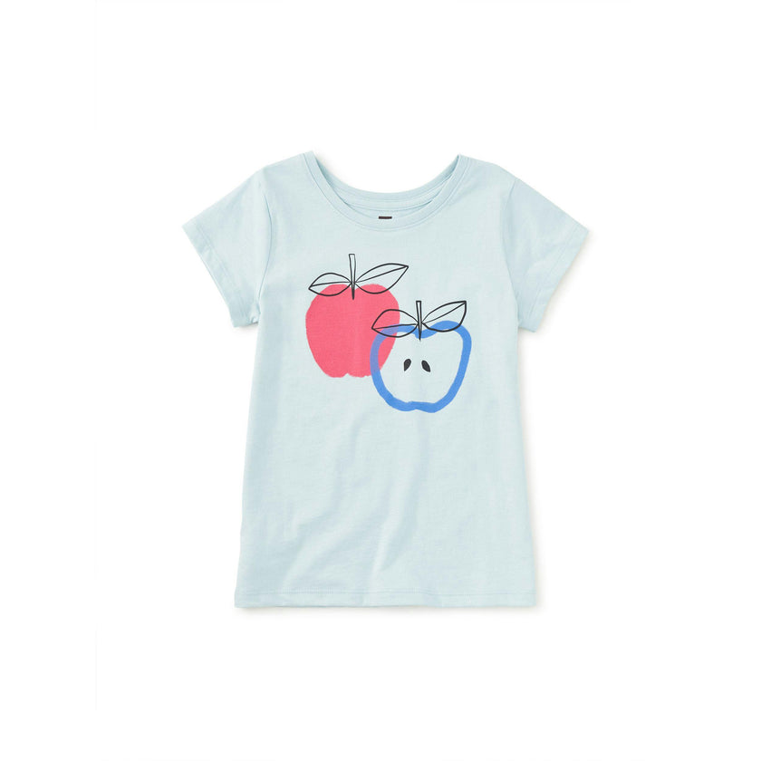 Apple Orchard Graphic Tee, Sertling Blue