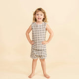 Organic Tank & Tee Shorts Set