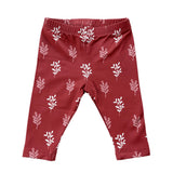 Basic Leggings Winter Floral
