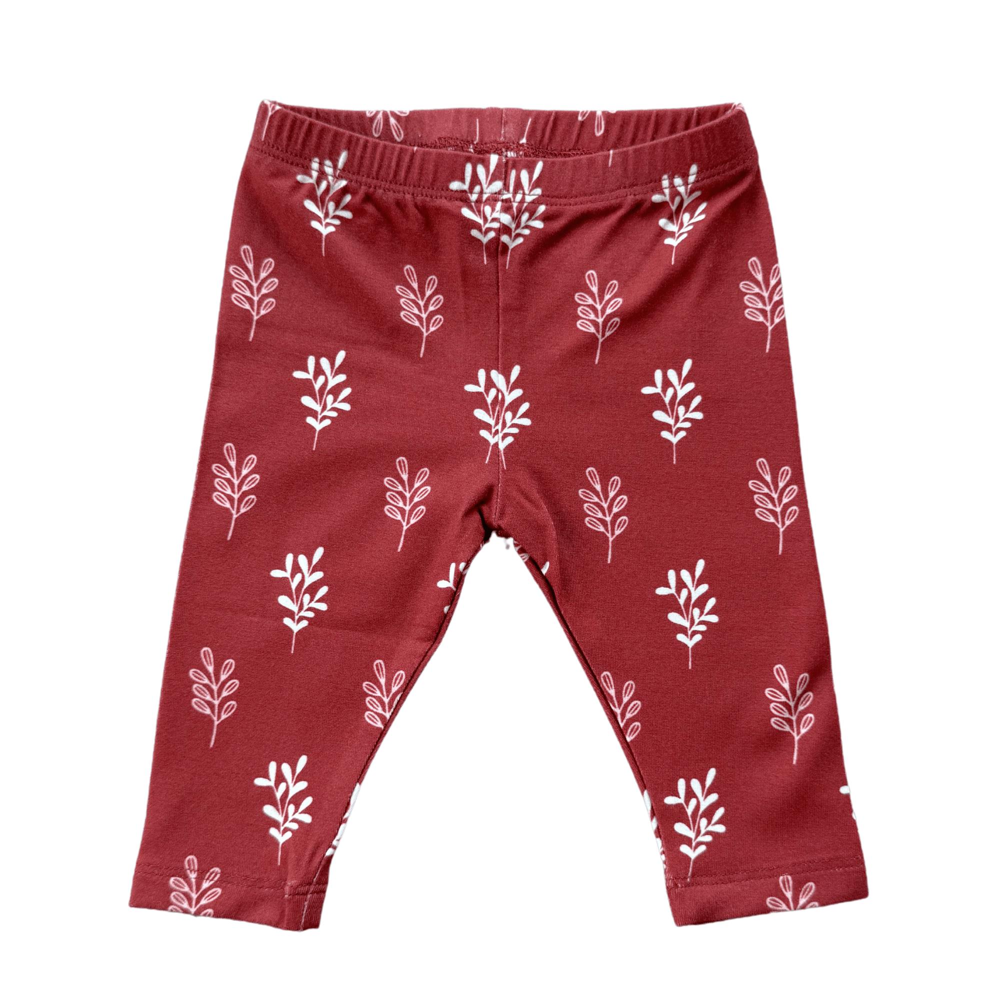 Basic Leggings Winter Floral