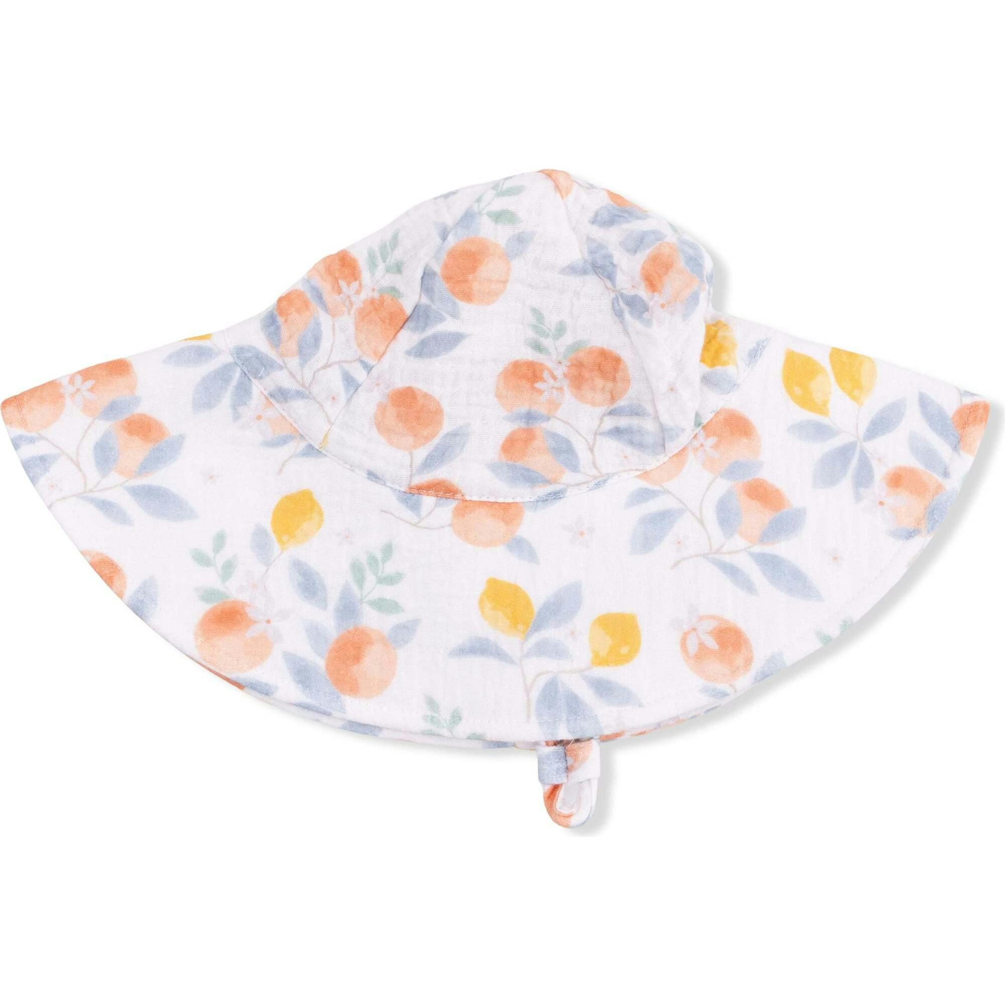 Citrus Floral - Wide Brim Sun Hat