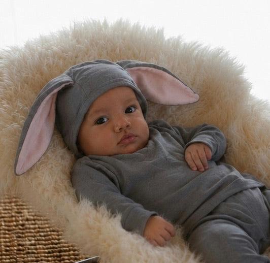 Grey Bunny Halloween Costume