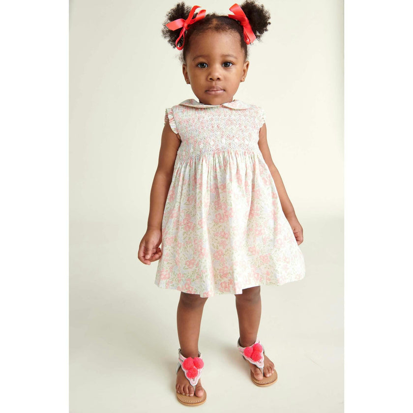 Hand-Smocked Baby Dress Tansy