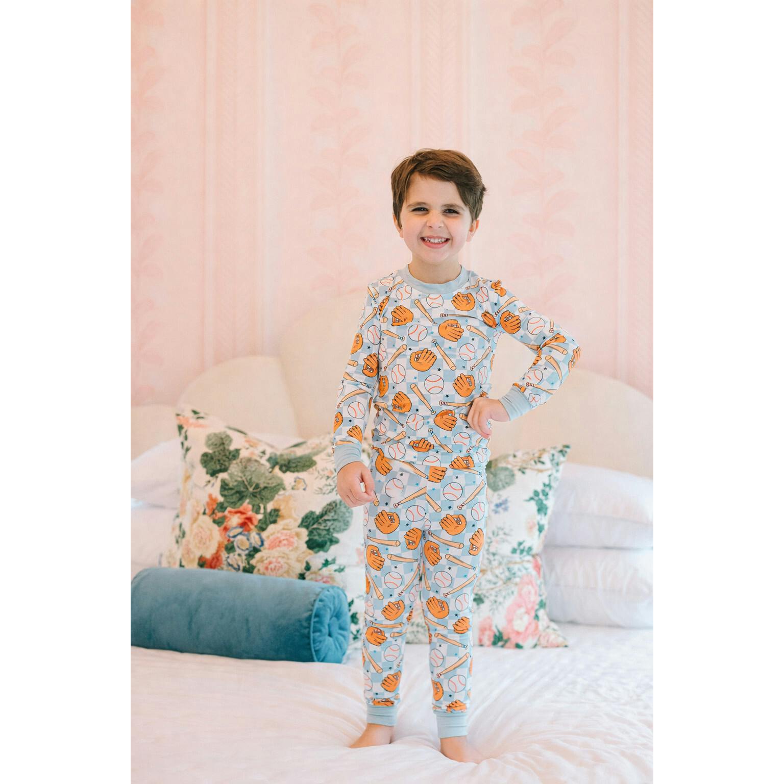 Home Run Bamboo PJ Set