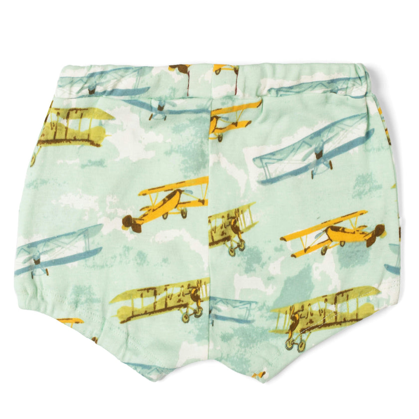 Vintage Planes Organic Cotton Pocket Bloomer