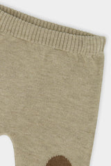 Knitted Sweater And Pants Set Brown Cinnamon
