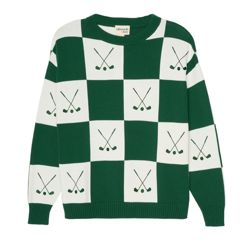 Riley Crew - Checkered Golf