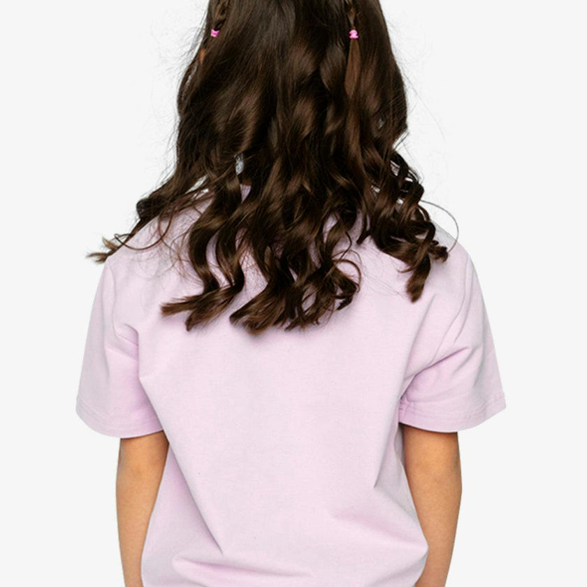 Heavy Jersey Wide Short Sleeve T-Shirt Mauve