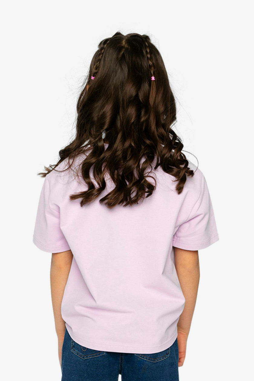 Heavy Jersey Wide Short Sleeve T-Shirt Mauve