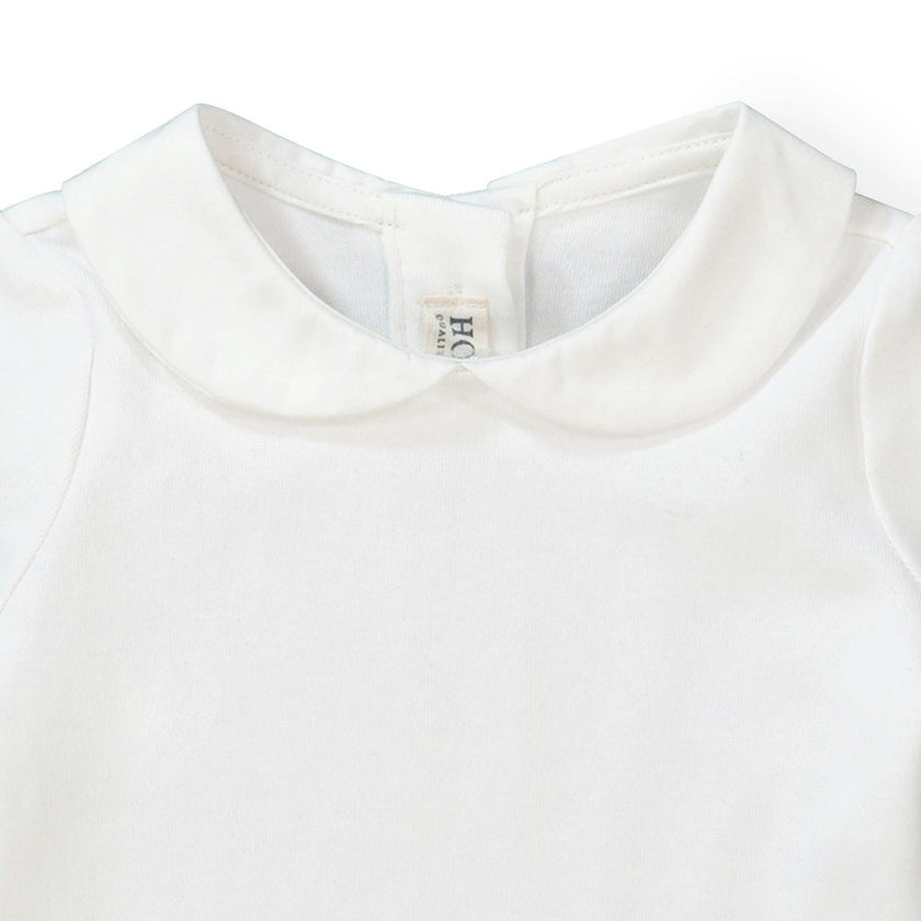 Organic Peter Pan Collar Bodysuit