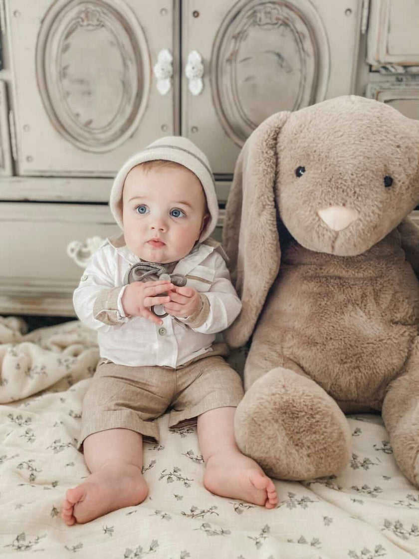 Ashton Linen Top and Shorts Set