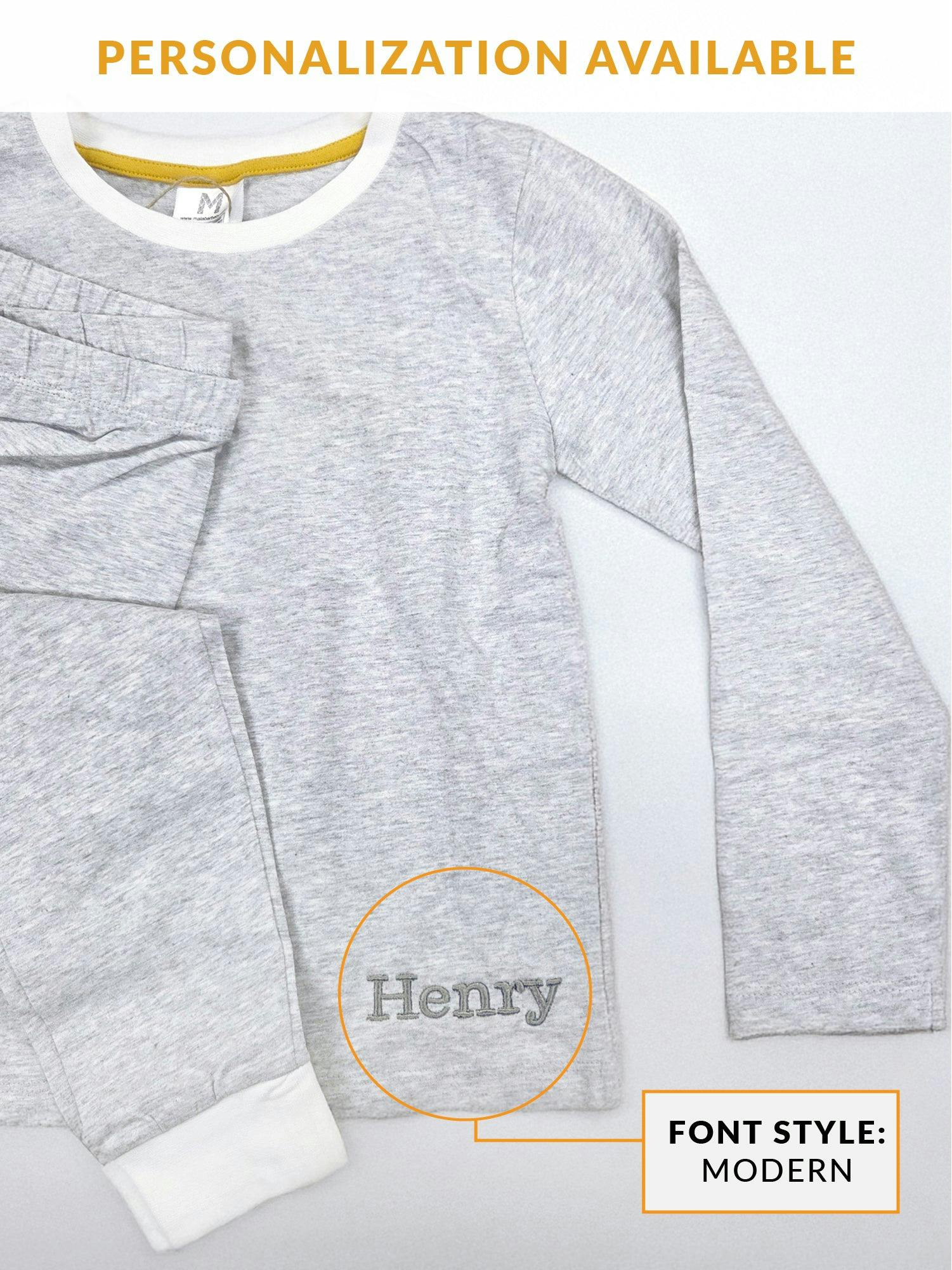 Certified Organic Cotton Knit Pj's
