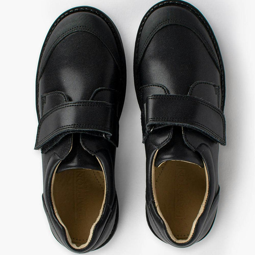 Hampton Classics William School Shoes in Black