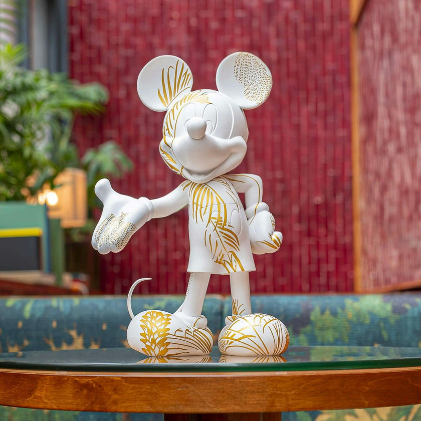 Mickey STAR STYLE White & Gold 12in