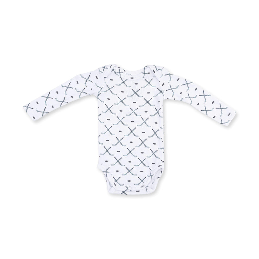 Simple Hockey - Long Sleeve Bodysuit