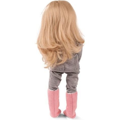Happy Kidz Emily "Goes to the Cinema" Doll - 19" Multi-Jointed Standing Doll Playset
