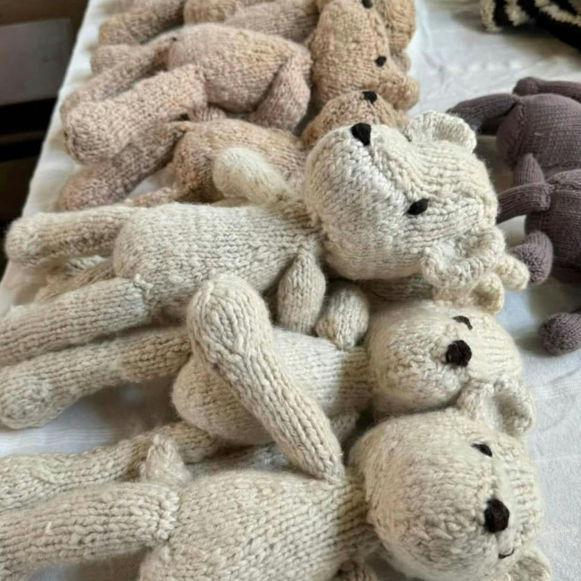 Wool Knit Buddy  | Alfred the Bear