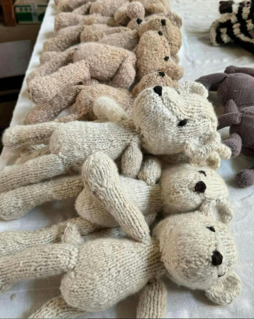 Wool Knit Buddy  | Alfred the Bear