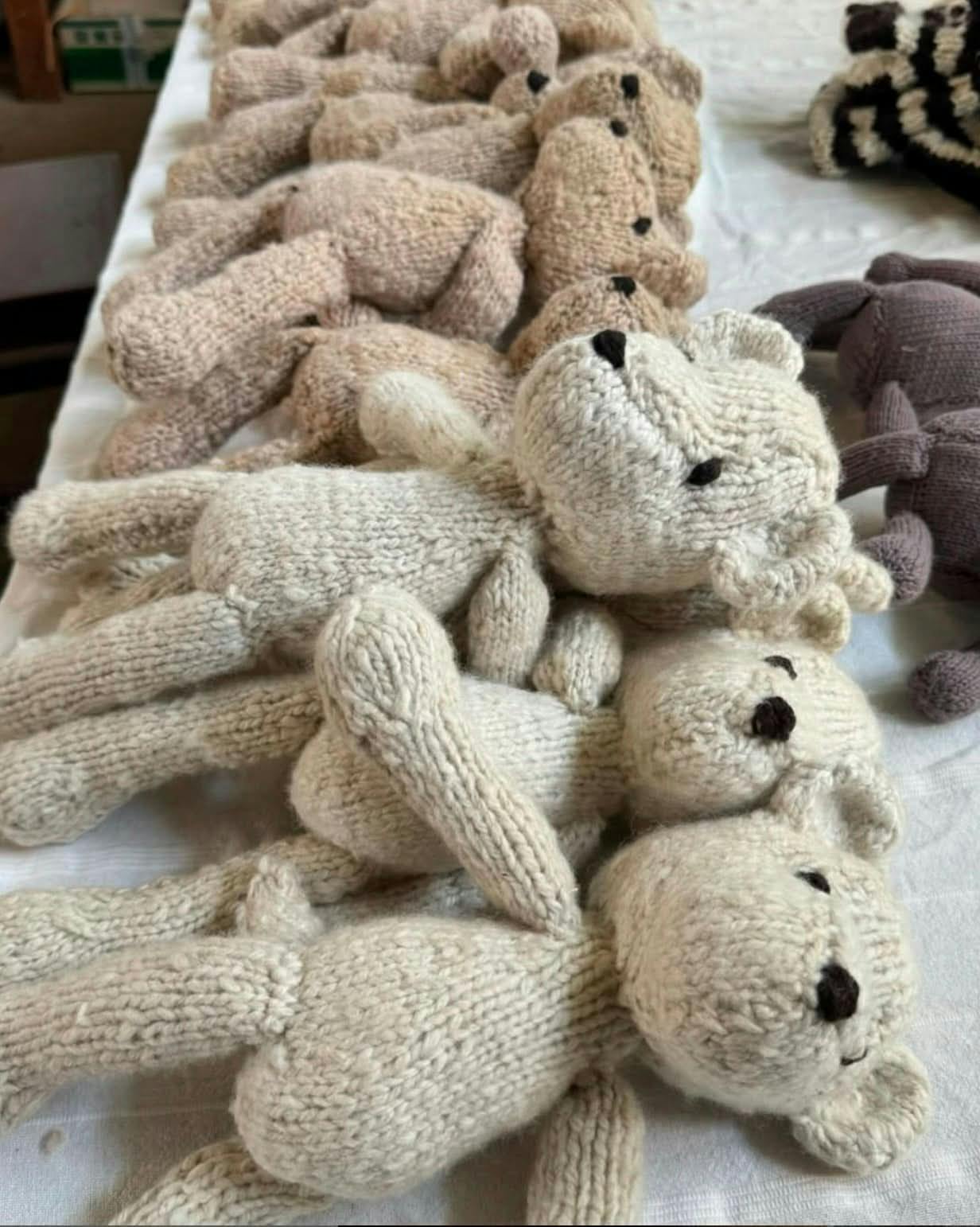 Wool Knit Buddy  | Alfred the Bear