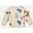 Recycled Cotton Autumn Ruffle Sweatshirt